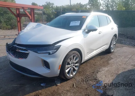 2023 Buick Envision Avenir Awd from USA, damaged, VIN LRBFZSR40PD157305